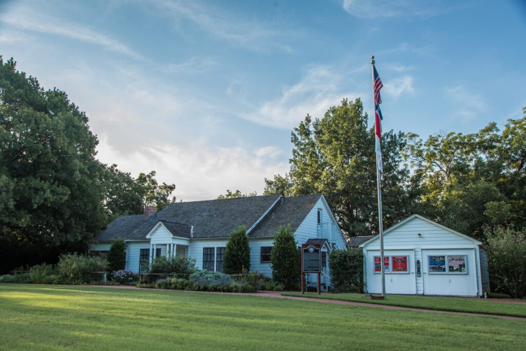 1937 Dodson House at the Farmers Branch Historical Park